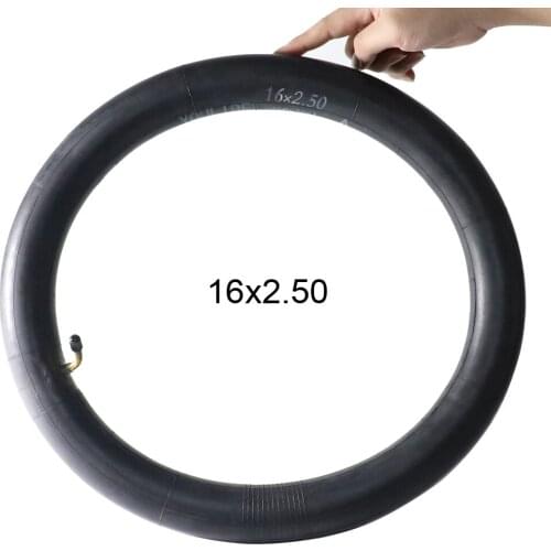 16x2.50 Inner Tube Camera Butyl Rubber for Electric Motorcycle E-bike 16 Inch Tube Tyre Accessories