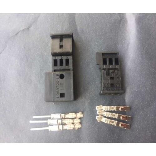 10/50/100set/Lot TE 3 Pin/Way Male And Female Auto Stereo Connector,Car Speaker Plug Treble Plug For BMW 1-968700-1 B/1355620-1