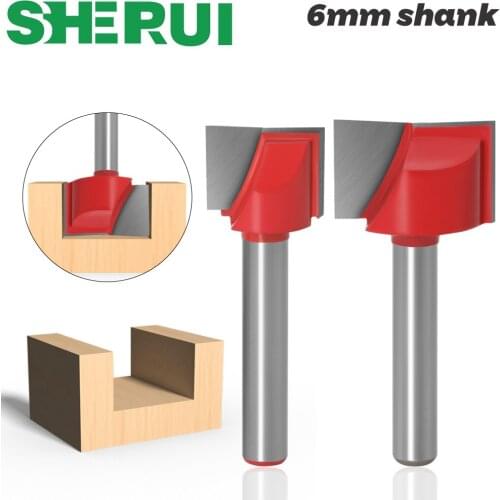 1pc CNC carbide end mill tool 3D woodworking insert router bit Tungsten Cleaning bottom end milling cutter Woodworking cutter