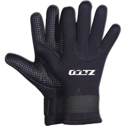 5MM Neoprene Gloves Spearfishing Diving Snorkeling Gloves Warm Boating Canoeing Kayaking Gloves For Swimming Winter Spearfishing