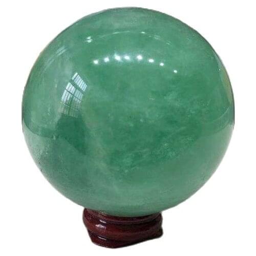 New arrivals crystals spheres healing stones natural gemstone green fluorite crystals ball for home decoration
