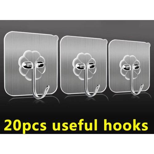Towel Self-adhesive Hooks for Bathroom Storage Adhesive Wall Hook Housekeeper on Wall Hanging Shelf Coat Rack Kitchen Organizer