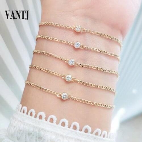 Желтые браслеты VANTJ China At AliExpress