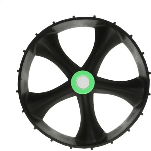 1 x Kayak Jon Boat Canoe Gear Cart Trailer Carrier Trolley Wheel Black