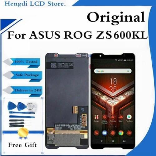 Amoled Screen For Asus ROG phone ZS600KL LCD Display Touch Screen Digitizer Assembly Replacement Spare Parts