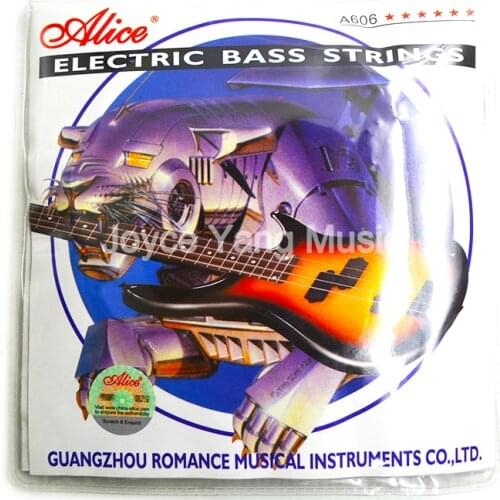 Alice 5 Strings Electric Bass Strings 1st-5th Nickel Alloy Wound Strings 045-130 in. Free Shipping Wholesales