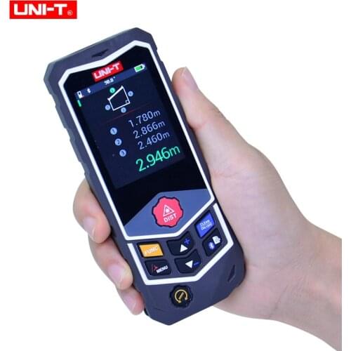UNI-T LM80D PRO/LM120D PRO Laser Distance Meter Wheel Type Range Finder Laser Electronic Ruler / Voice Reading with Bluetooth