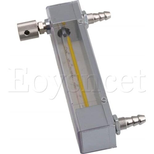 Model LZB-3 60-600ml/min Oxygen Air Gas Flowmeter with Control Valve and 3/10" Hose Thread