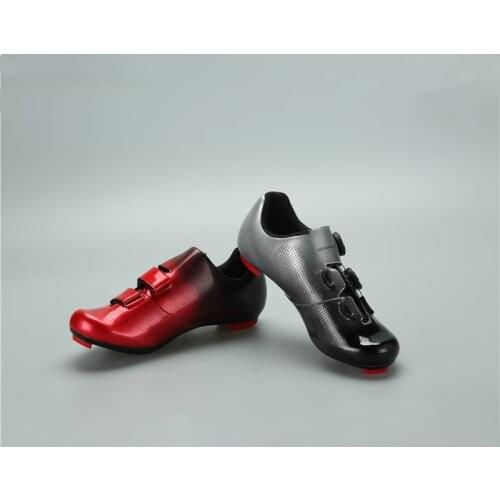 Men RC7 Cycling Shoes Breathable Self-Locking Cycling Shoes Professional Bike Shoes SPDING Bicycle Racing Shoes