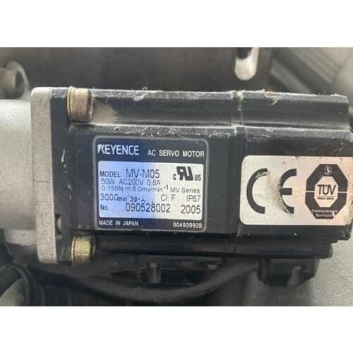 MV-M05 AC200V 50W servo motor , used in good condition . 80% appearance new , good working , free shipping