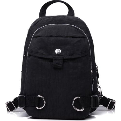 Nylon Schooolbags For Teenage Girls Backpacks Designer Waterproof Chest Shoulder Bag Women Casual Rucksack Travel Female Mochila