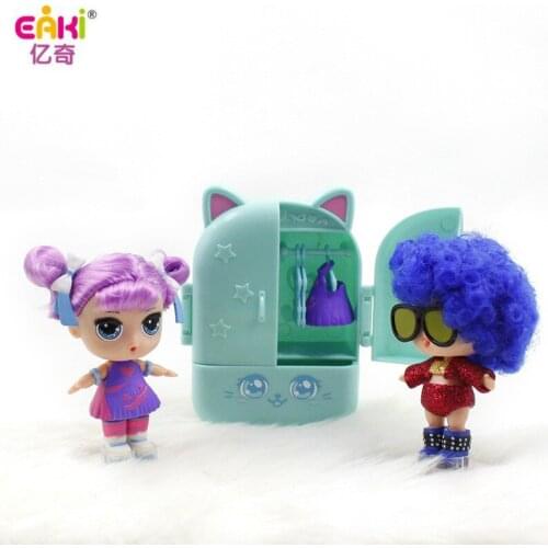 EAKI Genuine Original Surprise dolls Blind Box DIY Dress Up Girl Doll Gift dolls for girls toys for children girl toys for kids