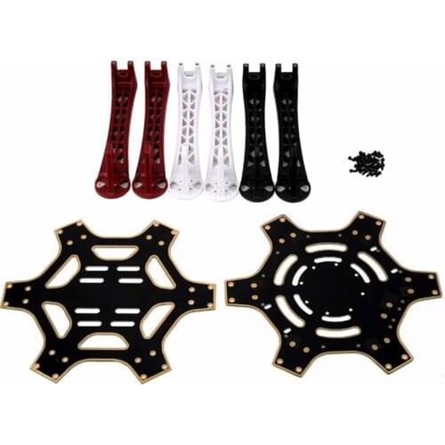 QX-MOTOR DIY Drone RC F550 Airframe Hexa Frame HexaCopter FPV Support KK / MK / MWC for Flamewheel F550 HJ550