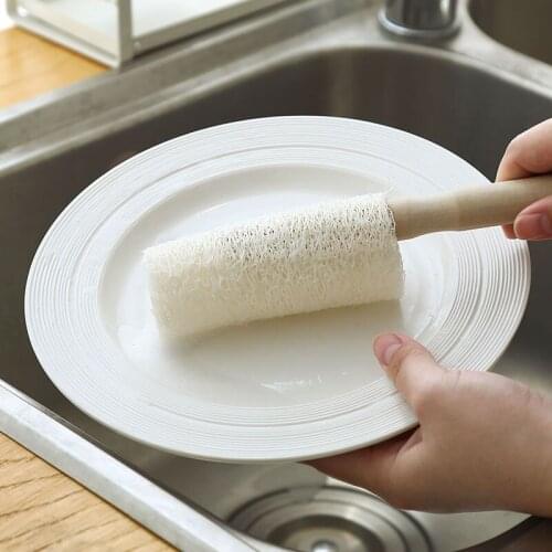 Long handle Bottle Cleaning Brush Hand Cup brush Right angle Kitchen brush Hard hair Vertical without dead ends Hangable