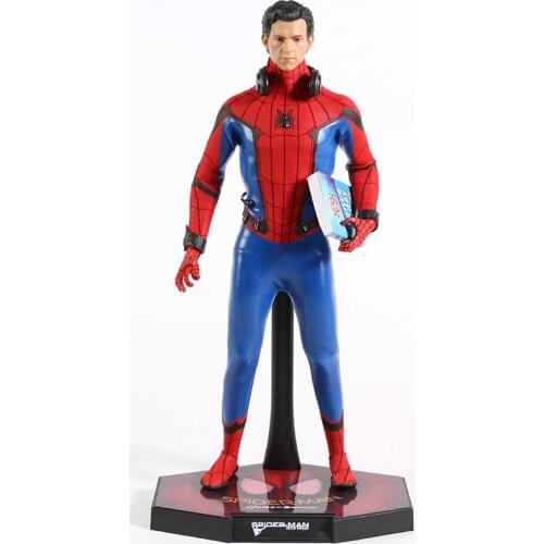 SpiderMan Homecoming Spiderman Deluxe Version 1/6th Action Figure Collectible Model Toy Christmas Birthday Gift