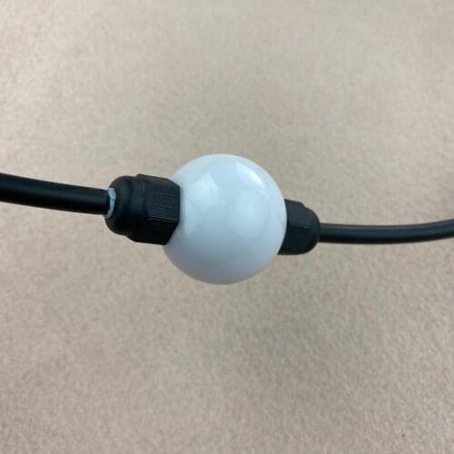 40mm 3D lighting led pixel ball,DC12V;WS2811 IC;1.44W/ball; RGB full color;with link T connector