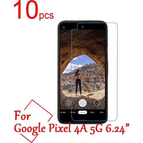 10pcs Ultra Clear/Matte/Nano anti-Explosion Soft LCD Screen Protector Film Cover For Google Pixel 4A FE 5G 4G Protective Film