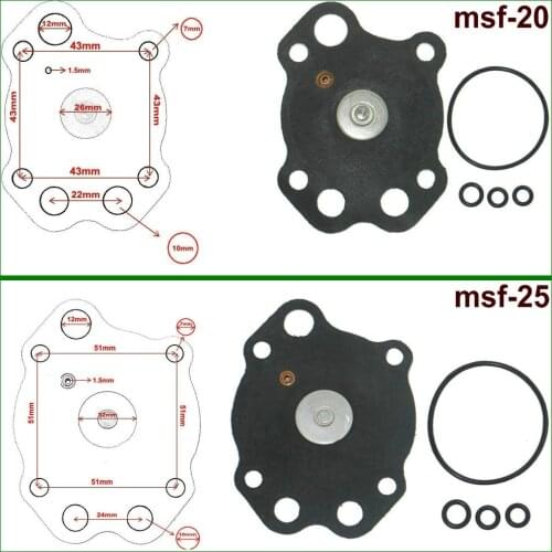 12/24/110/220V Fuel Dispenser Spare Parts Diaphragm for Dual Flow 3/4" Solenoid Valve