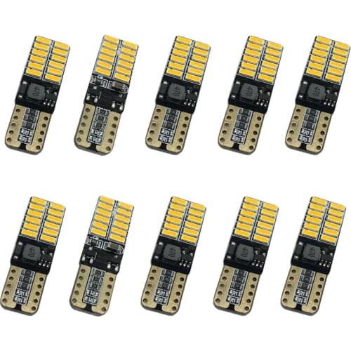 12V 24V No polarity Canbus T10 W5W WEDGE LED bulbs 194 168 for BMW BENZ TOYOTA HONDA AUDI nissan MAZDA KIA HYUNDAI FORD