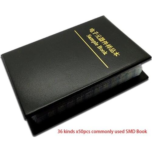 36 kinds x50pcs commonly used SMD Transistor Assortment Kit Assorted Sample Book