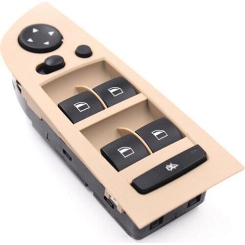 Car Accessories 61319217334 High Quality Power Window Control Switch Beige Panel For BMW E90 318i 320i 325i 335i Console Left