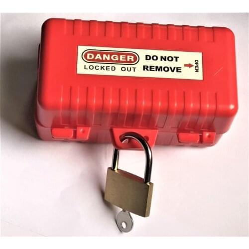 Large size electrical plug lockout power plug lockout socket lockout box lockout