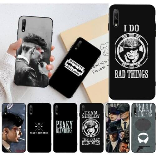 YJZFDYRM Hot Peaky Blinders Phone Case for Huawei Honor 30 20 10 9 8 8x 8c v30 Lite view pro