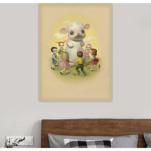 Citon Mark Ryden《Gallery One—Sweat》Canvas Art Oil painting Artwork Poster Picture Modern Wall Decor Home Living room Decoration