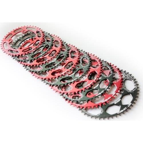 DECKAS oval 104BCD 40/42/44/46/48/50/52T Mountain Bicycle Chainwheel MTB bike crankset Aluminum Chainring