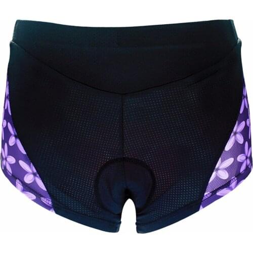 ILPALADINO Womens Breathable Cycling Short Pants 3D Coolmax Padded MTB Bike Shorts Bicycle Quick Dry Cycling Clothing