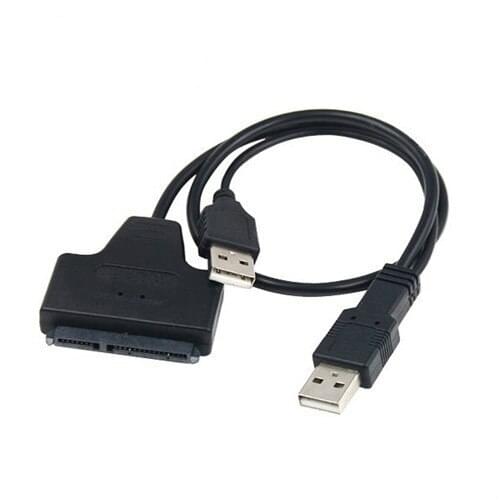 USB to SATA Adapter Cable USB 2.0 to 2.5 inch HDD Hard Disk For Desktop Laptop PC HDD