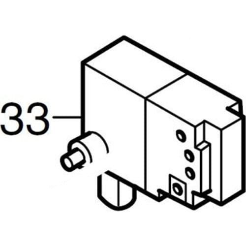 MAKITA 651937-0 Switch For DA3000R