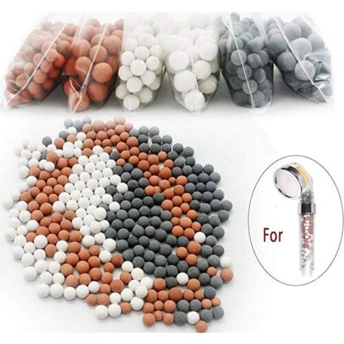 70g Shower Filter Head ,Handheld High Pressure Filter Filtration Stone Stream Shower Head Water Filter For Home