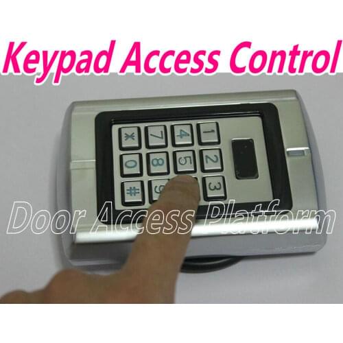 Keyboard Access Controller Machine code Password input standalone Metal access control machine,Door controller terminal machine