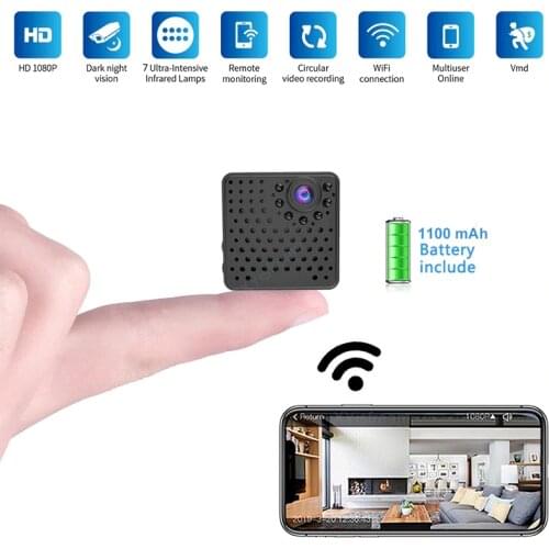 1080P HD Mini WiFi Camera IR Night Vision Home Security IP Camera CCTV Motion Detection Baby Monitor Wireless DVR Camcorders