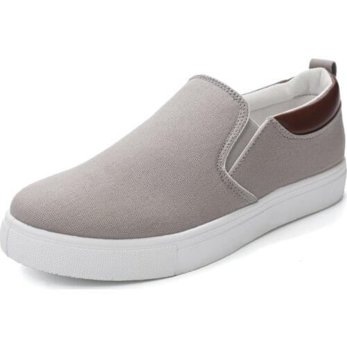 2021 Summer Men Canvas Boat Shoes Outdoor Convertible Slip On Loafer Moccasins Fashion Casual Flat Non Slip Deck Shoes Big Size