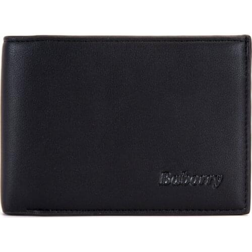 RFID Blocking Mens Wallet High Quality PU Leather Male Casual Short Wallets Small Coin Purse Card Holder Money Clip Leisure