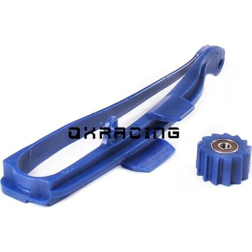 Motorcycle Swingarm Chain Slider Guide AND Bottom Roller For YAMAHA YZ125 YZ250 WR250F WR450F YZ250F YZ450F YZ WR 125 250 450