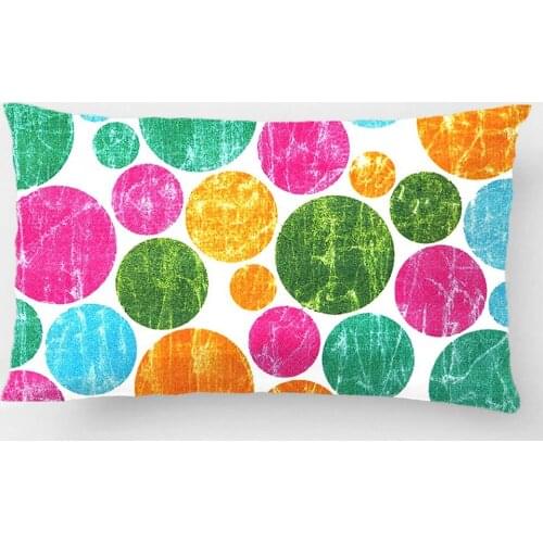 Polka Dots Polyester Throw Pillow Case Wedding Decorative Cushion Cover Pillowcase Customize Gift By Lvsure For Car Sofa Seat