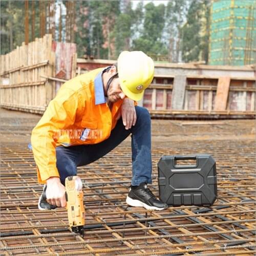 New ZKZ-30 Automatic Rebar Tying Machine Hand-held Electric Intelligent Steel Bar Binding Machine Rebar Tying Tools 8-26mm 11V