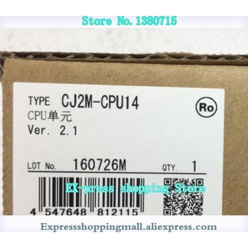 New Original CJ2M-CPU14 PLC CPU Units 30K Steps