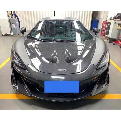 Real Carbon Fiber Front Bumper Engine Hood Bonnet Vent Cover For Mclaren 540C 570S 650S 600LT 2015 2016 2017 2018 2019
