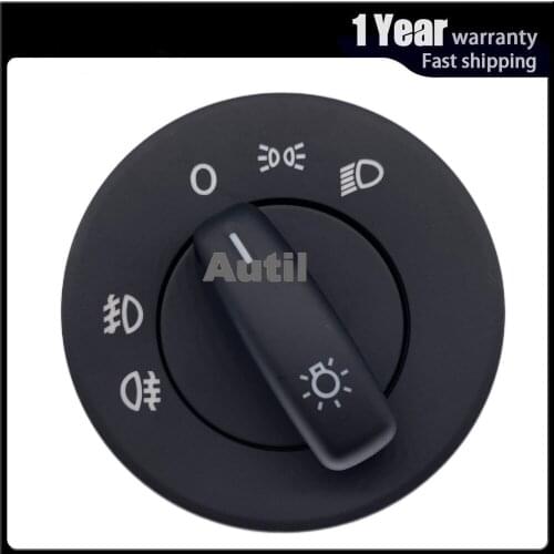 Headlight Fog Lamp Control Switch for Skoda Octavia 1Z0941431C 1Z0 941 431E High Quality Car Accessories