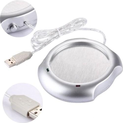 Portable USB Electric Cup Warmer Tea Coffee Beverage Cup Heating Pad Mat Warm Celsius Degree