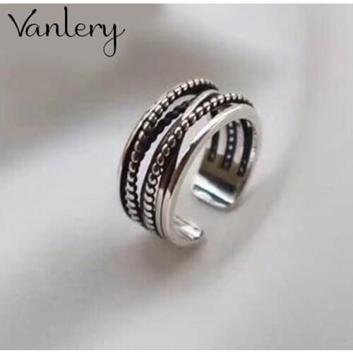 Romantic Trendy Charm Lines Rings For Women Men Boho Knuckle Party Rings Punk Cocktail Jewelry Girls Gift