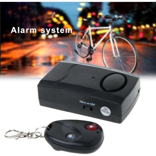 9V Motorcycle Bicycle Electric Vehicle Wireless Remote Control Vibration Security Alarm Door Window Car Bike Anti-thief Device