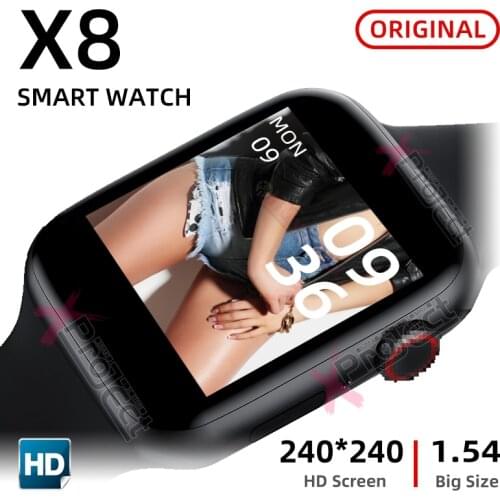 Iwo smart watch X8 smartwatch 2021 Bluetooth Call Heart Rate Fitness bracelet IOS Android Series 6 Men Women Watches PK X6 X7 X9