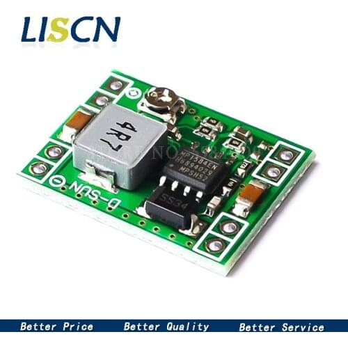 Ultra-Small Size DC-DC Step Down Power Supply Module 3A Adjustable Buck Converter for Arduino Replace LM2596