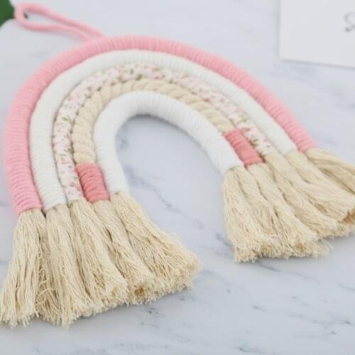 XXFE Woven Color Tapestry Rainbow Wall Hanging Suitable for All Kinds of Home Style Good Gift Tfor Children Vivid Color