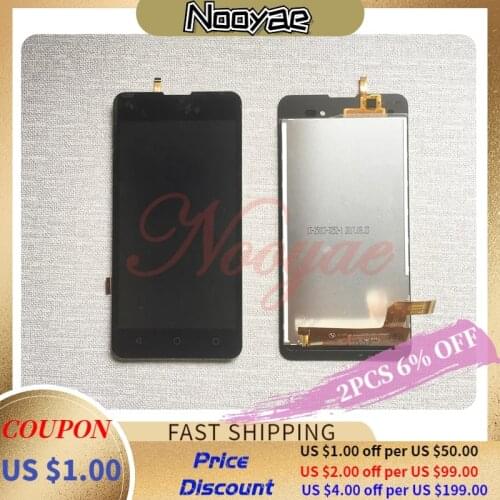 For BQ BQ-5035 Velvet BQ 5035 BQS 5035 LCD Display with Touch screen Digitizer Sensor Panel Full Complete Assembly